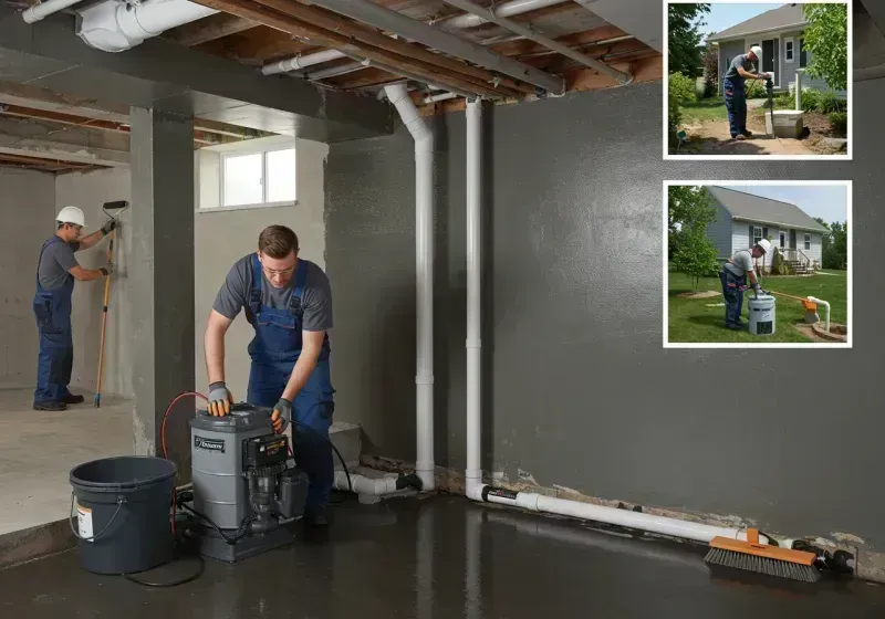 Basement Waterproofing and Flood Prevention process in Rowan County, NC